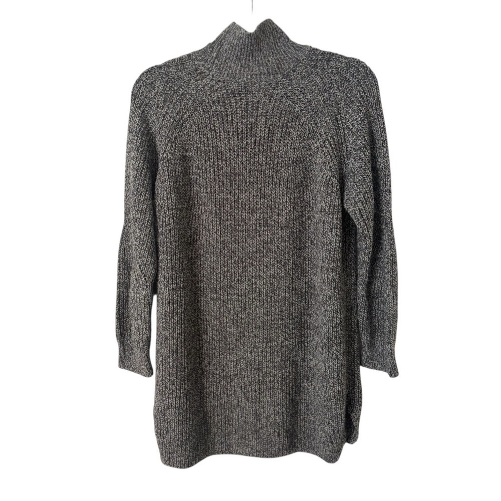 Topshop Mock Neck Tunic Sweater - Picture 3 of 5